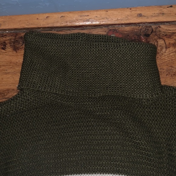 Women Casual Turtleneck Knitted Pullover Sweater - Picture 3 of 5